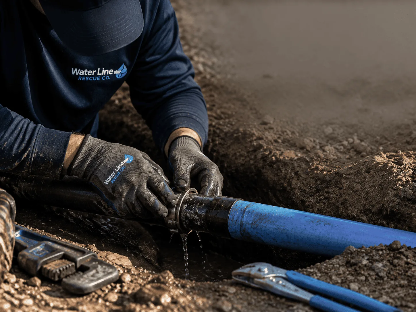 Why choose Water Line Repair in Bison, KS